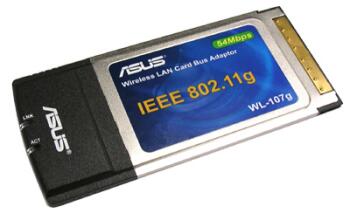 Asus WL-107g 802.11g Wireless Cardbus Adapter